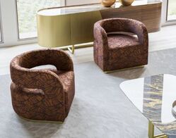 Buy  LOUNGE CHAIR-GILLES from Ebarza Furniture in UAE