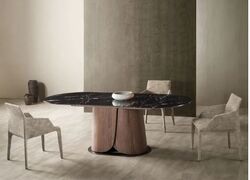 Buy NATURAL MARBLE DINING TABLE  from Ebarza Furniture in UAE