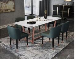 Buy MARBLE DINING TABLE SELLERS from Ebarza Furniture in UAE