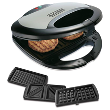 3 IN 1 SANDWICH GRILL AND WAFFLE MAKER from Jackys Electronics Llc Dubai, UNITED ARAB EMIRATES