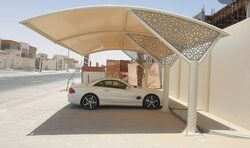 CAR PARKING SHADES MANUFACTURER 0543839003 from Al Muzalaat Building Maintenance Llc Sharjah, UNITED ARAB EMIRATES