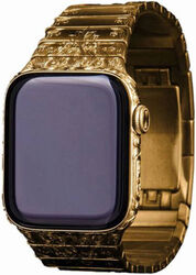 Buy GOLD LUXURY APPLE WATCH SERIES 7 from Microless in UAE