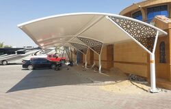 Car Parking Shade 0543839003 from Al Muzalaat Building Maintenance Llc Sharjah, UNITED ARAB EMIRATES