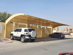 Car Parking Shade Installation 0543839003 from Al Muzalaat Building Maintenance Llc Sharjah, UNITED ARAB EMIRATES