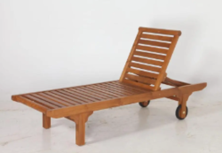 Buy WOODEN SUN LOUNGER  from Ability Trading Llc in UAE