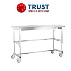 Table with Wheels from Trust Kitchens Equipment Trading Abu Dhabi, 