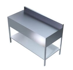 Work table with shelf from Trust Kitchens Equipment Trading Abu Dhabi, 