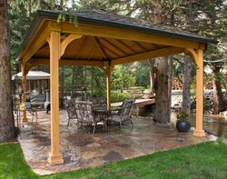 Buy WOODEN GAZEBO from Melody Technical Services in UAE