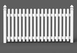 Buy WHITE PICKET FENCE from Melody Technical Services in UAE