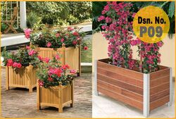Buy WOODEN FLOWER BED from Melody Technical Services in UAE