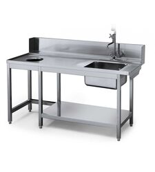 Buy INLET TABLE FOR DISHWASHER from Al Diwan Refrigeration & Steel Llc in UAE
