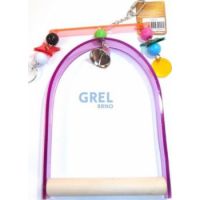 Hang Acrylic Swing from Pet Sky Dubai, 
