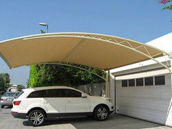 Buy TRUSS CAR PARKING SHADES from Al Mumtaz Tents in UAE