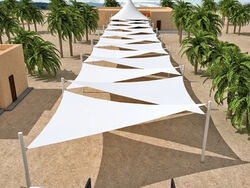 Buy WALKWAY SHADES from Al Mumtaz Tents in UAE