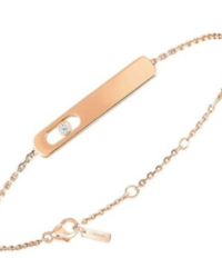 Pink Gold Diamond Bracelet
