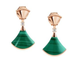 Rose gold Earrings from Luxury Souq Dubai, UNITED ARAB EMIRATES