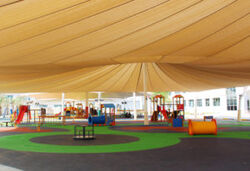 Buy TENSILE FABRIC STRUCTURE MANUFACTURER from Mister Shade Me in UAE