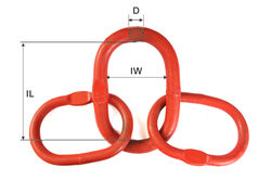 Buy FORGED OBLONG MASTER LINK ASSEMBLY from Starlift Trading L.l.c in UAE