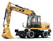 Wheel Excavator Rental from Mohamed Abdulrahman Al-bahar L.l.c Abu Dhabi, UNITED ARAB EMIRATES