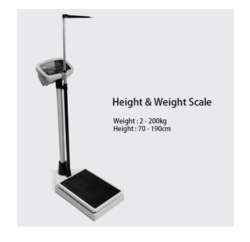 HEIGHT AND WEIGHT SCALE