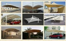 Buy CAR PARKING SHADES SUPPLIERS  from Al Muzalaat Building Maintenance Llc in UAE