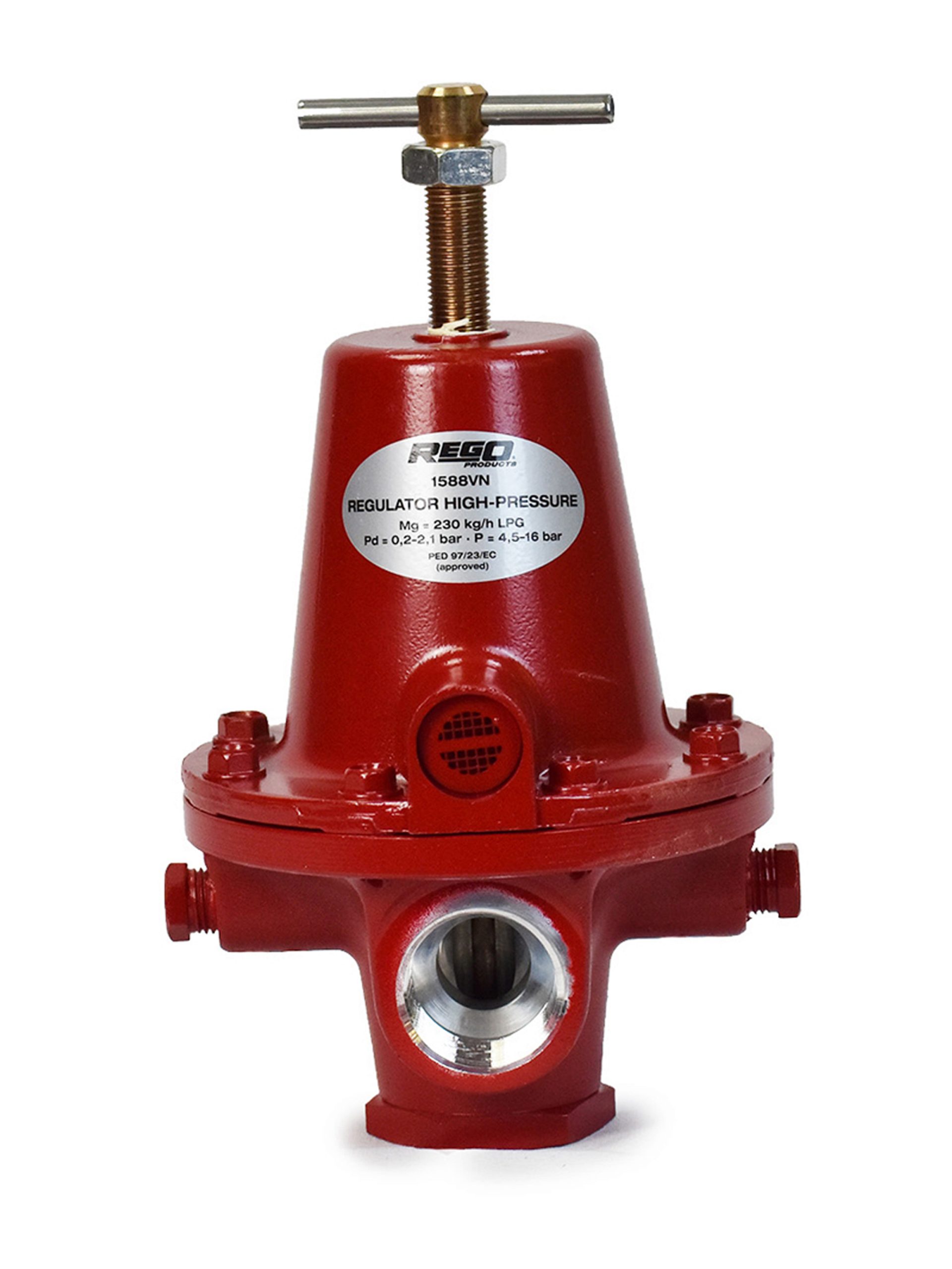 REGULATOR 230 KG/HR  P.OUT 3-30 PSI P.IN UP TO 28 BAR from Gas Equipment Company Llc Abu Dhabi, UNITED ARAB EMIRATES