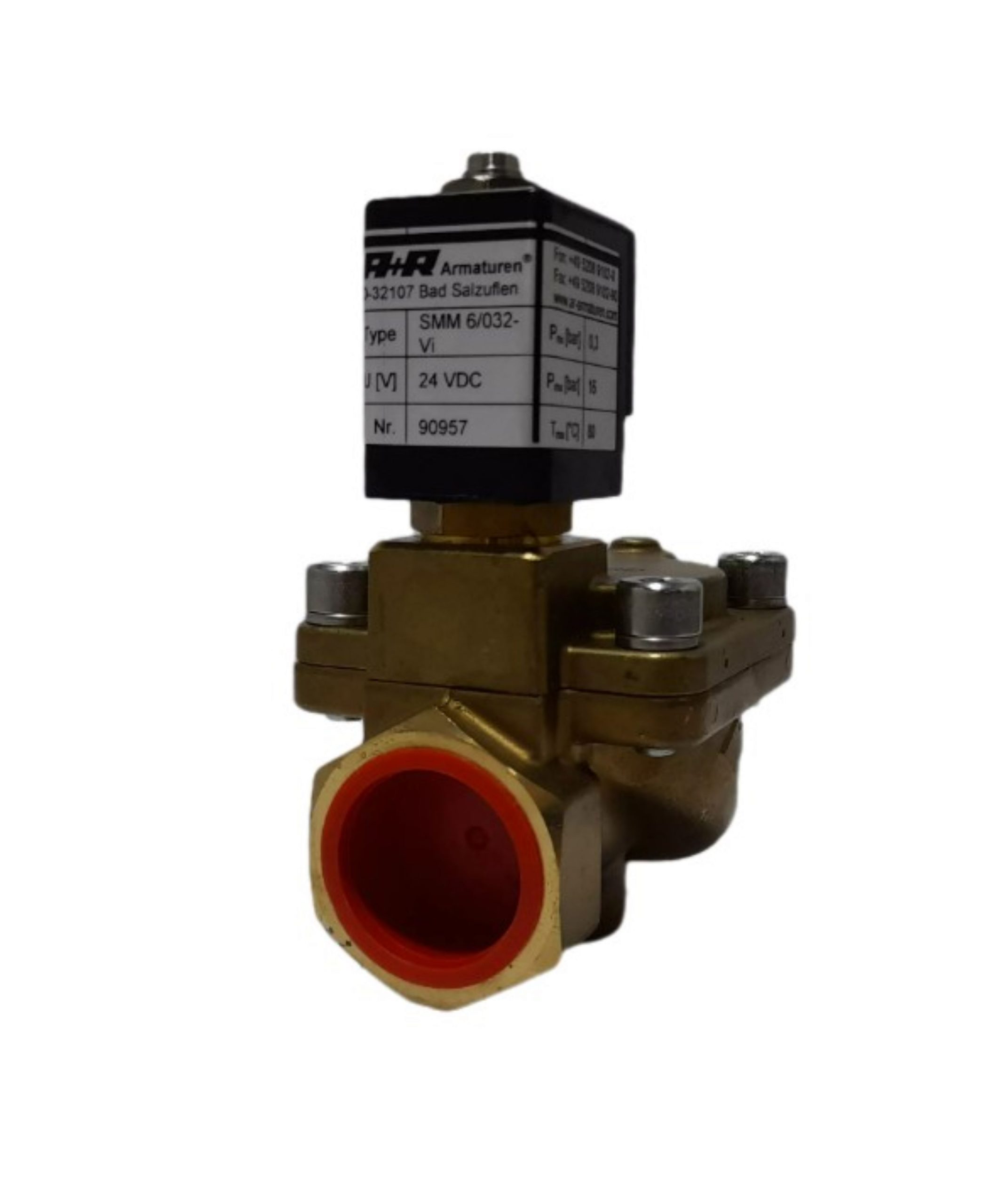 SOLENOID VALVE 1 INCHES 24V DC NORMALLY CLOSED WITH NORMAL COIL 0.3-16 BAR in UAE
