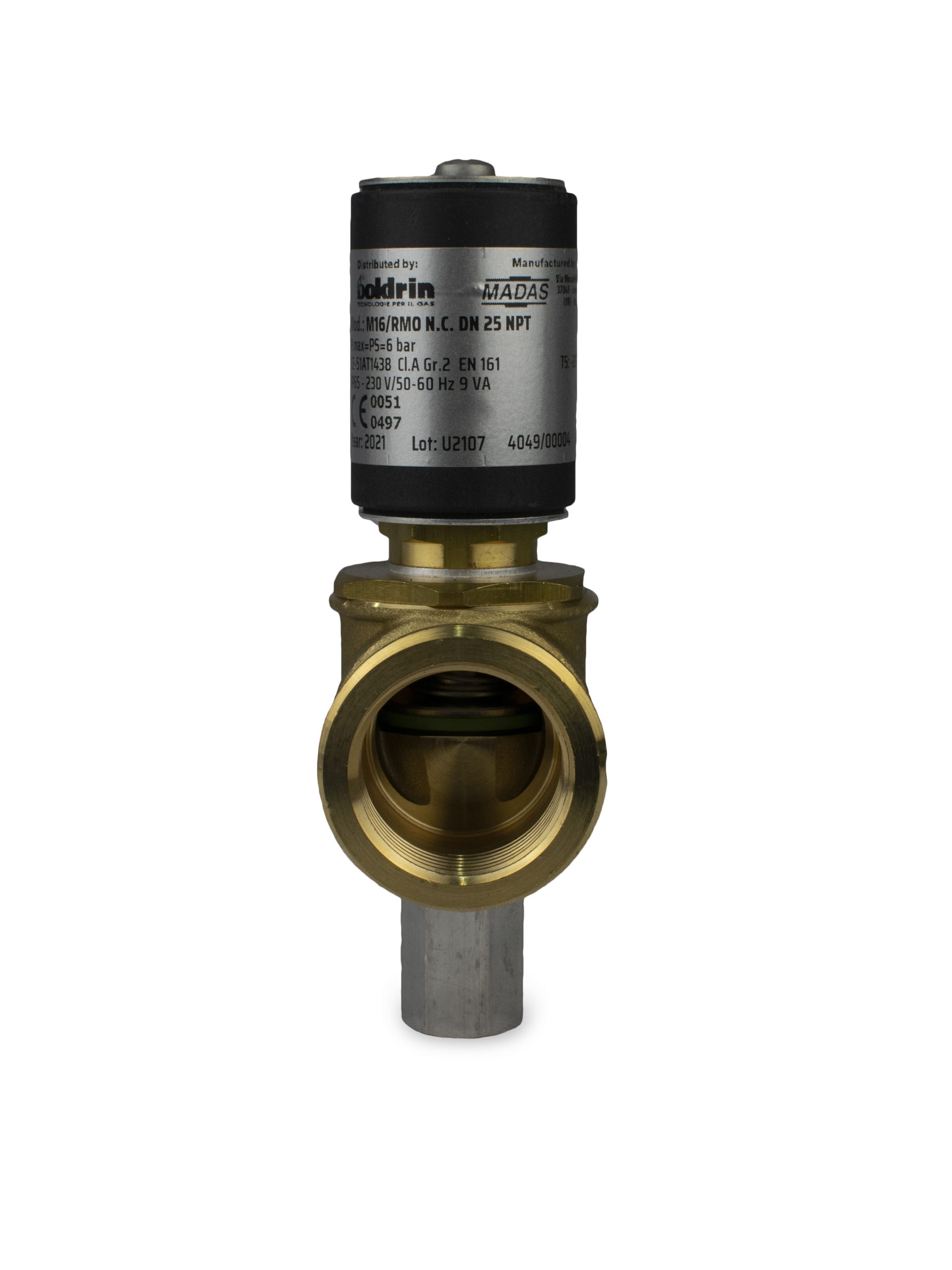 SOLENOID VALVE 1 Inches 240VCDC NORMALLY CLOSED 0-6 BAR from Gas Equipment Company Llc Abu Dhabi, UNITED ARAB EMIRATES