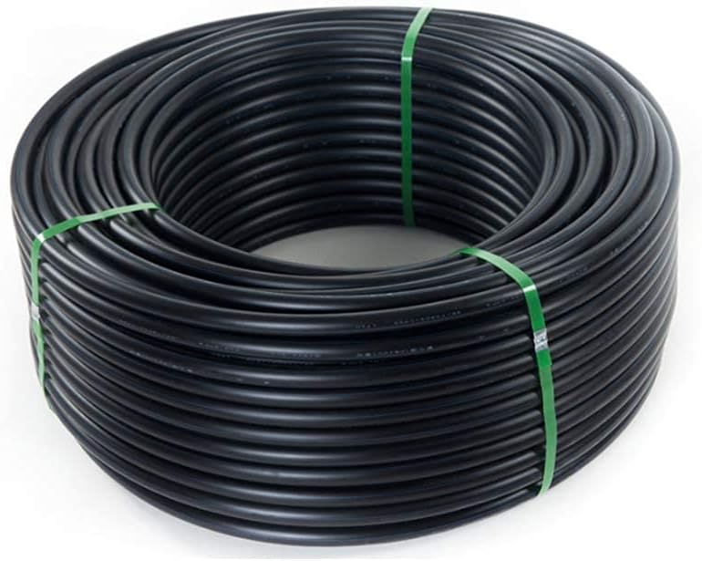 HDPE PIPE SDR11 BLACK WITH YELLOW STRIPS 32MM