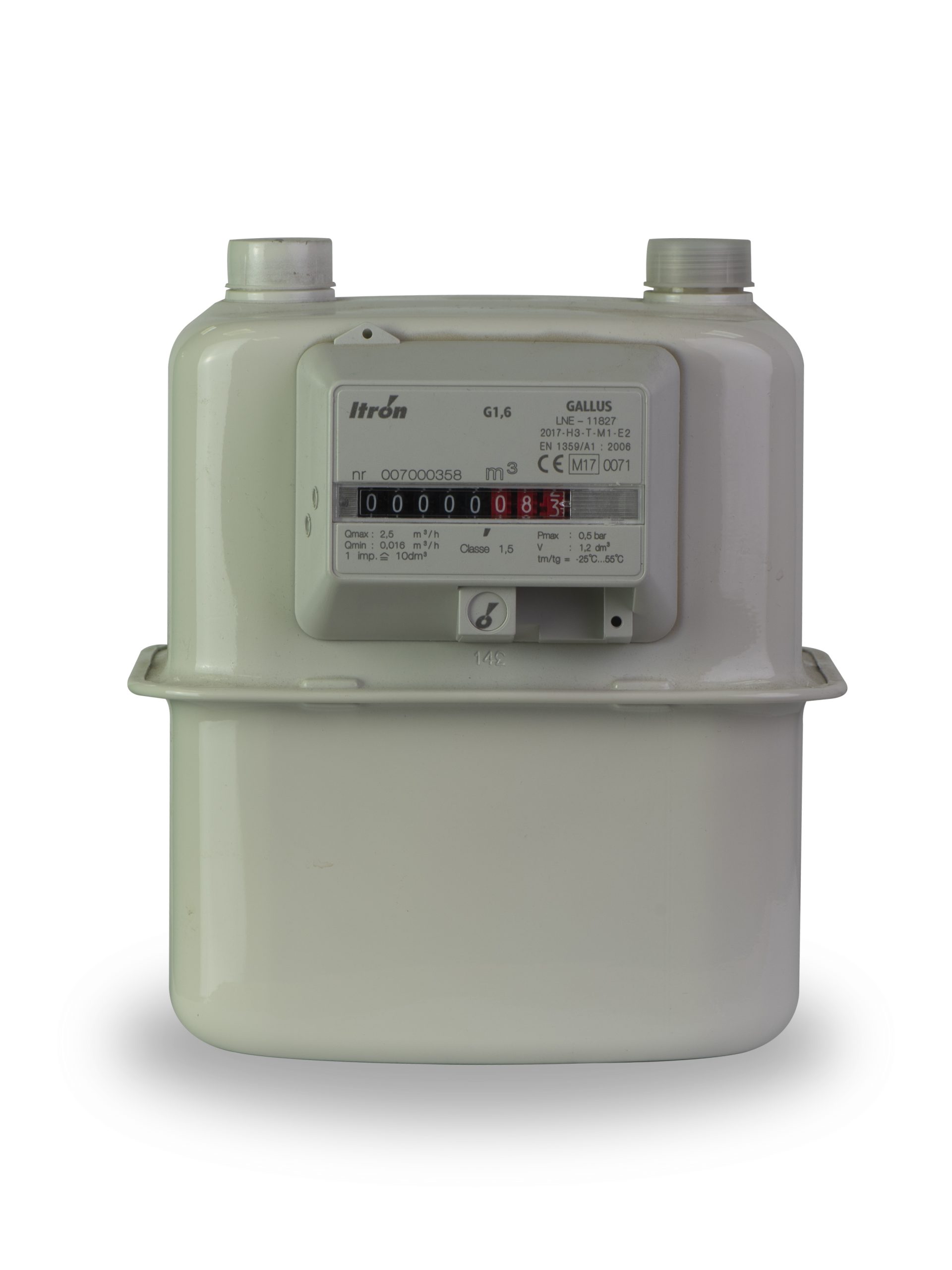 ITRON GAS METER G1.6 WITH TEST POINT in UAE