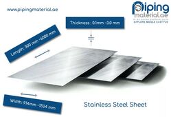 Stainless Steel Sheet from Piping Material Fujairah, UNITED ARAB EMIRATES
