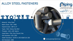 Alloy Steel Fastener ... from Piping Material Fujairah, UNITED ARAB EMIRATES