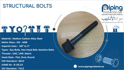 Structural Bolts from Piping Material Fujairah, UNITED ARAB EMIRATES
