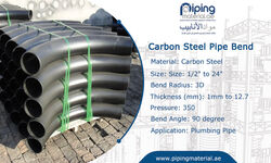 Carbon Steel Pipe Bend from Piping Material Fujairah, UNITED ARAB EMIRATES