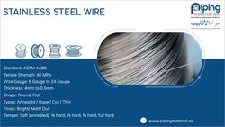 Steel Wires from Piping Material Fujairah, UNITED ARAB EMIRATES