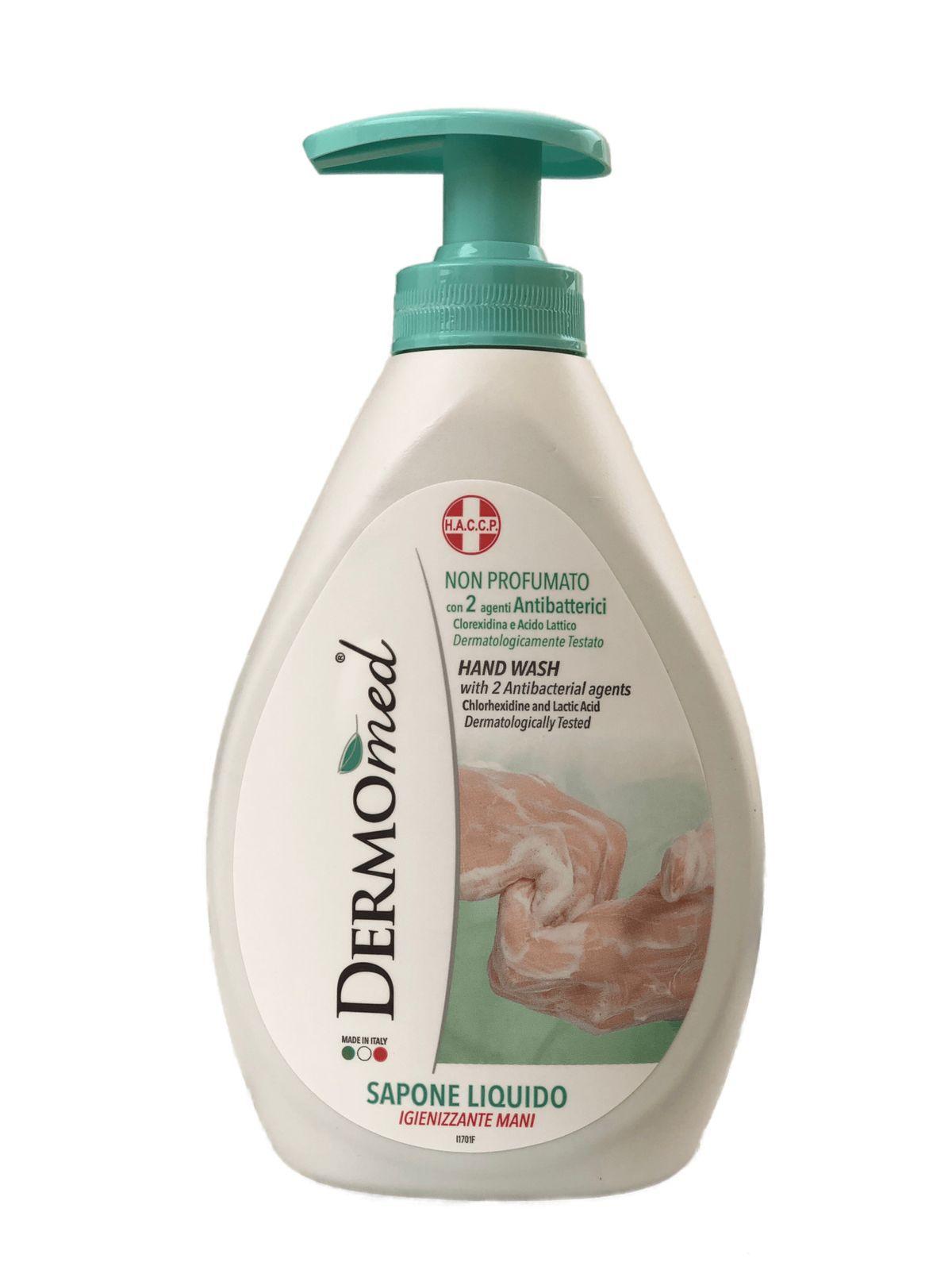 A Dozen of Dermomed Anti-Bacterial Hand wash 12 x 300ml - Chemicals in UAE Marketplace