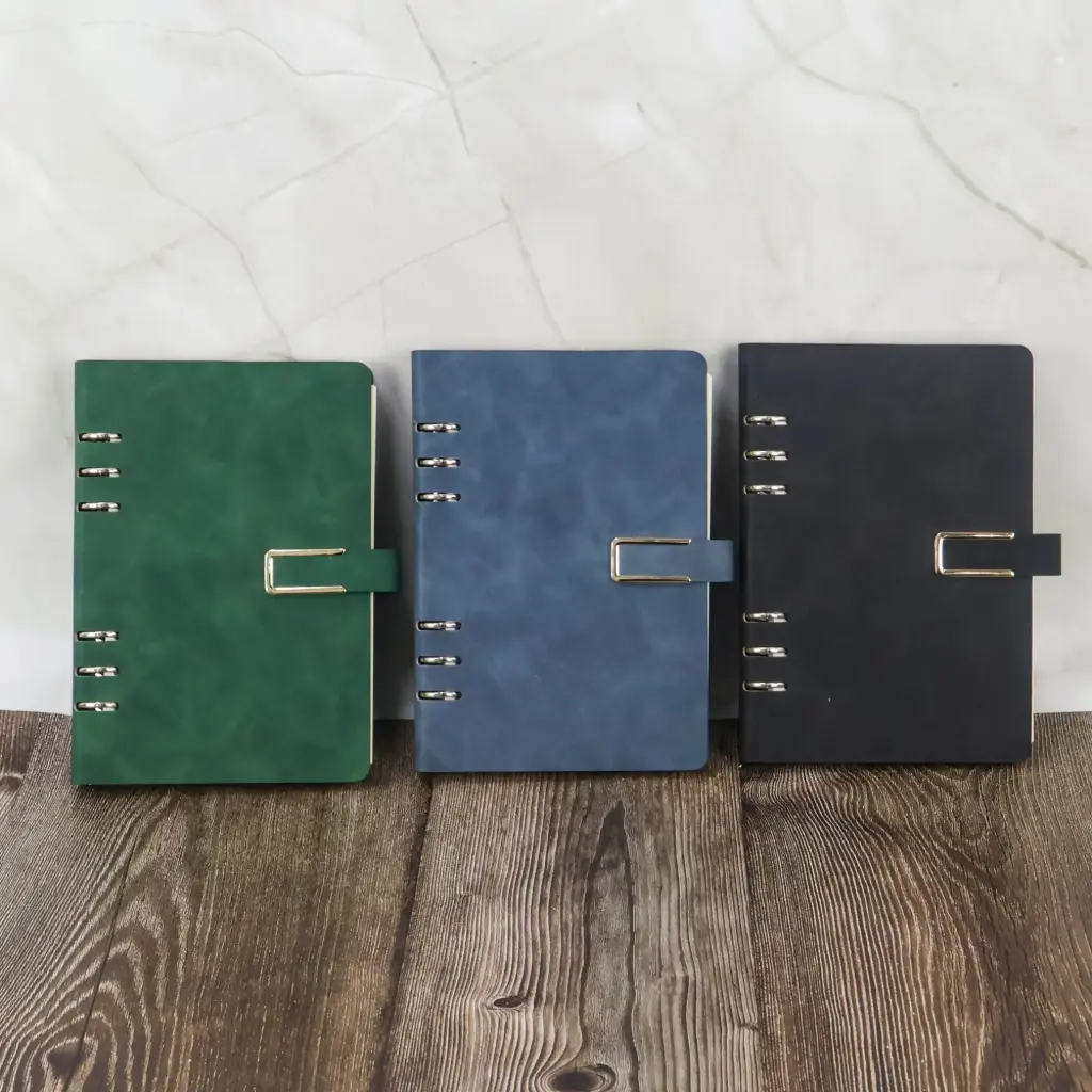 Buy A5 REFILLABLE LEATHER NOTEBOOK from Concept Plus Trading in UAE