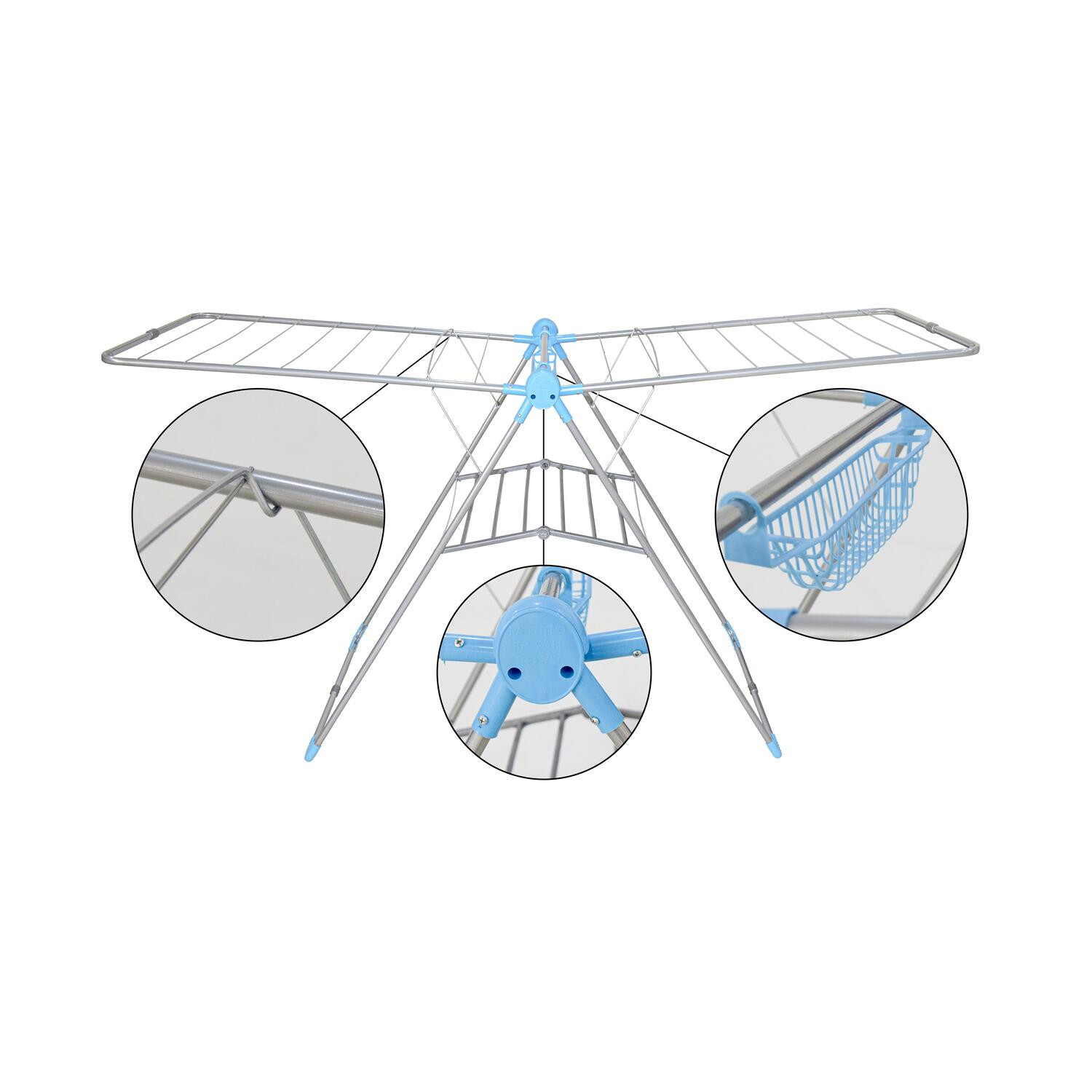 AKC | Foldable Cloth Drying Rack 22 meters - Home & Garden in UAE Marketplace