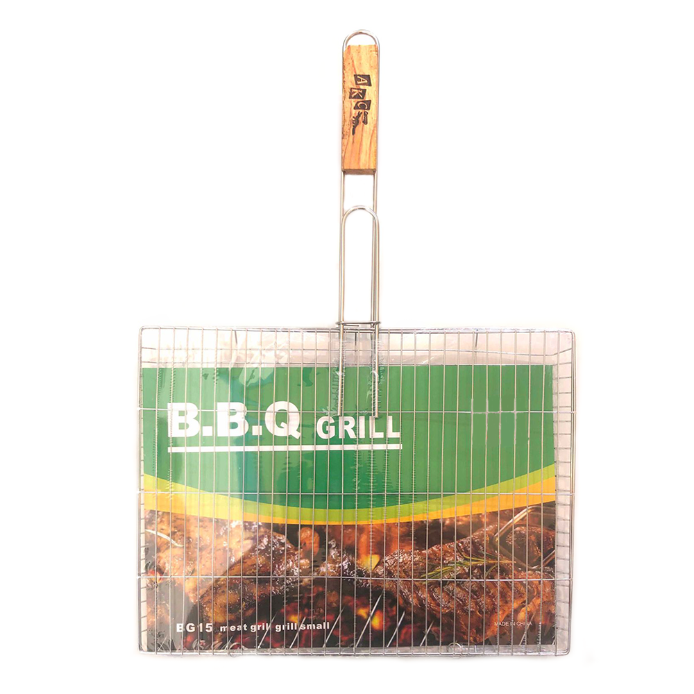 AKC | Meat Grill Big Square Handle | SILVER - Home & Garden in UAE Marketplace