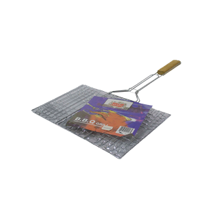 AKC |Medium Steel Meat Grill | SILVER - Home & Garden in UAE Marketplace