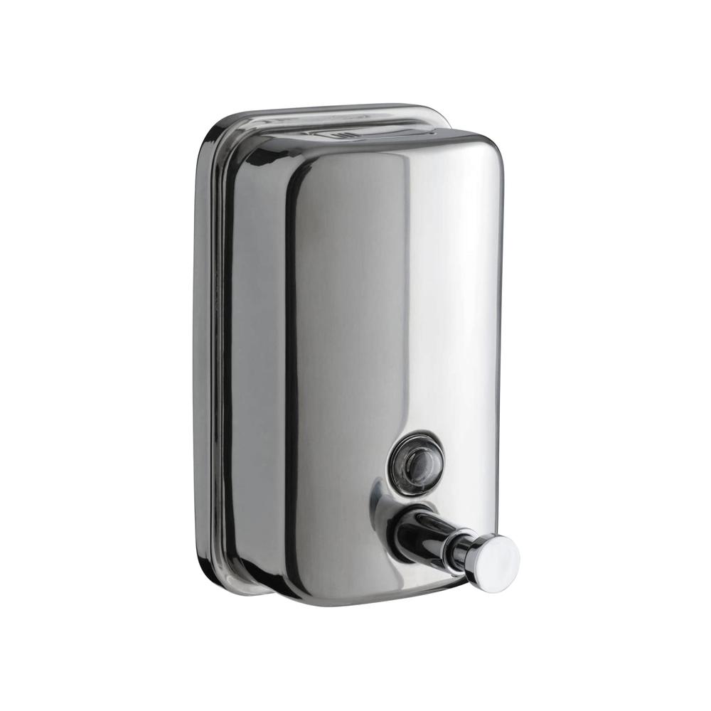 Buy AKC | STAINLESS STEEL HYGIENE SOAP DISPENSER | 500 ML from Kaddah Cleaning Equipment in UAE