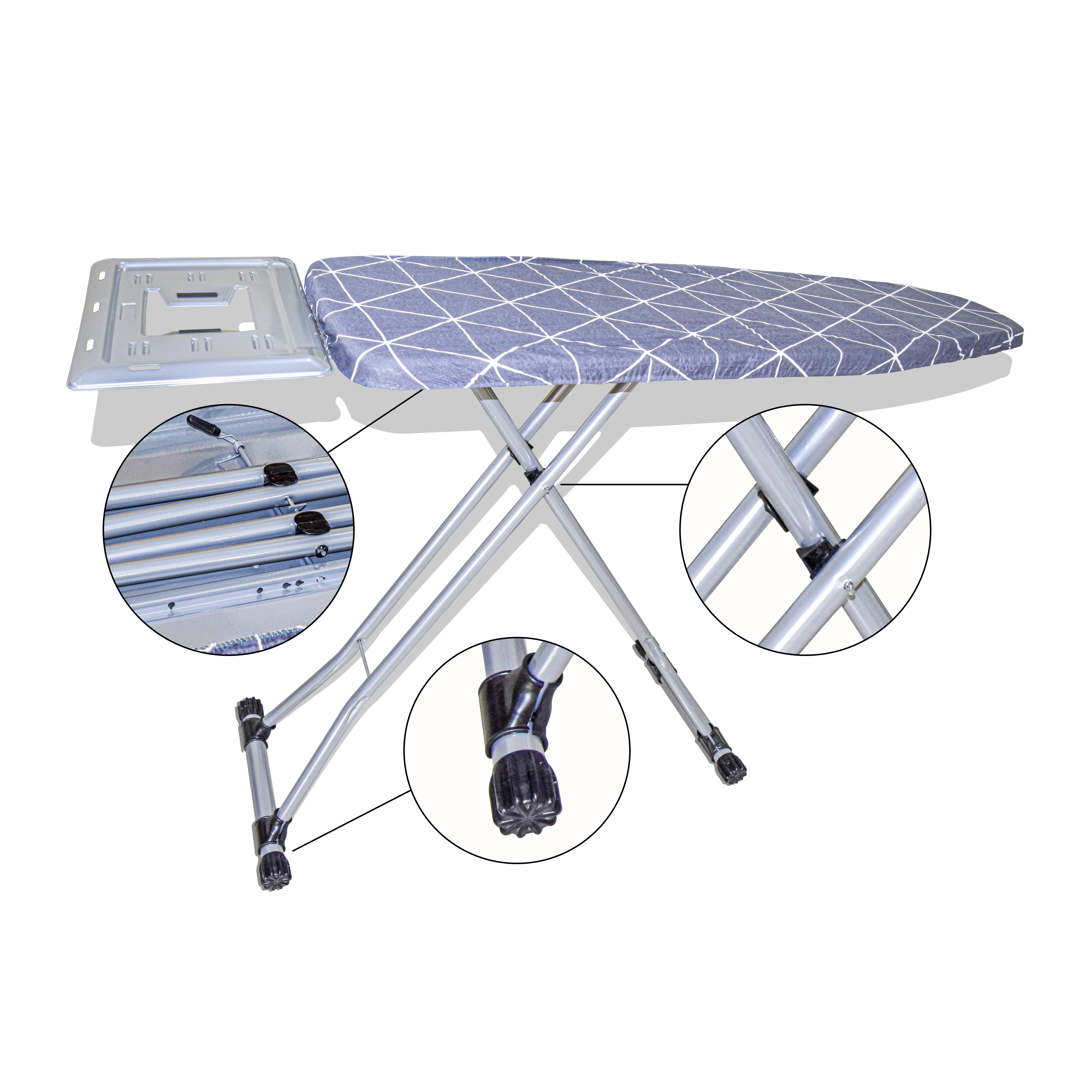 AKC |Stainless Steel Ironing Board 37 x 117 - Home & Garden in UAE Marketplace