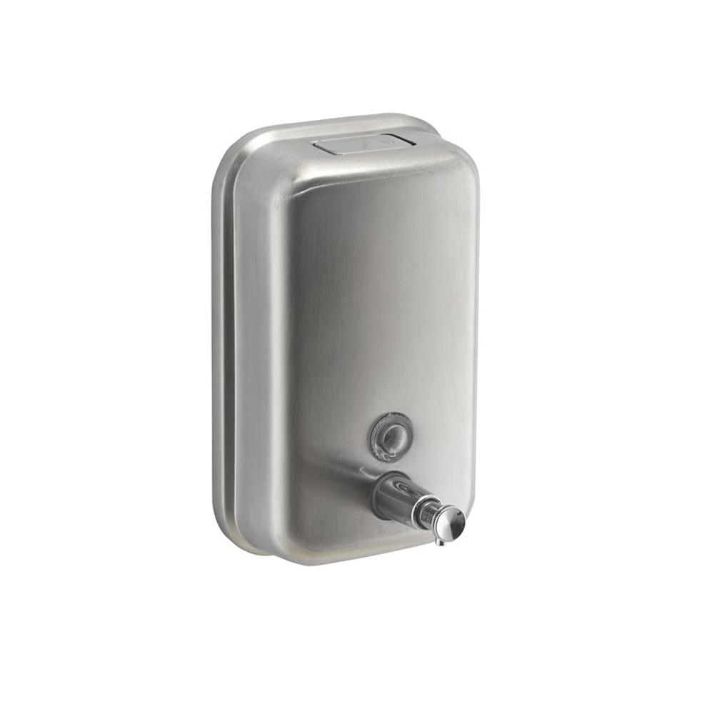 Buy AKC | STEEL SOAP & SANITIZER DISPENSER | 1LTR from Kaddah Cleaning Equipment in UAE