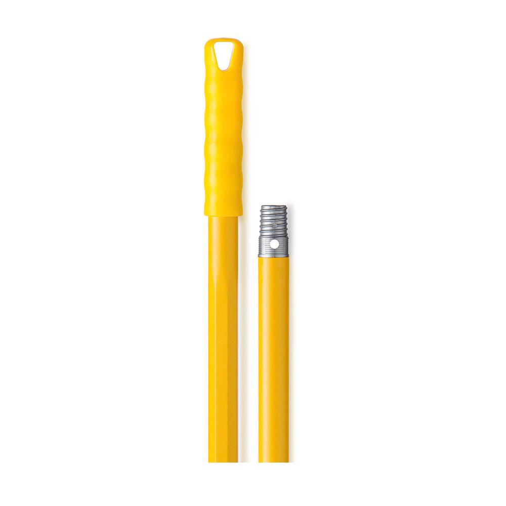 Buy ALU-PRO PAINTED HANDLE 140 CM YELLOW from Kaddah Cleaning Equipment in UAE