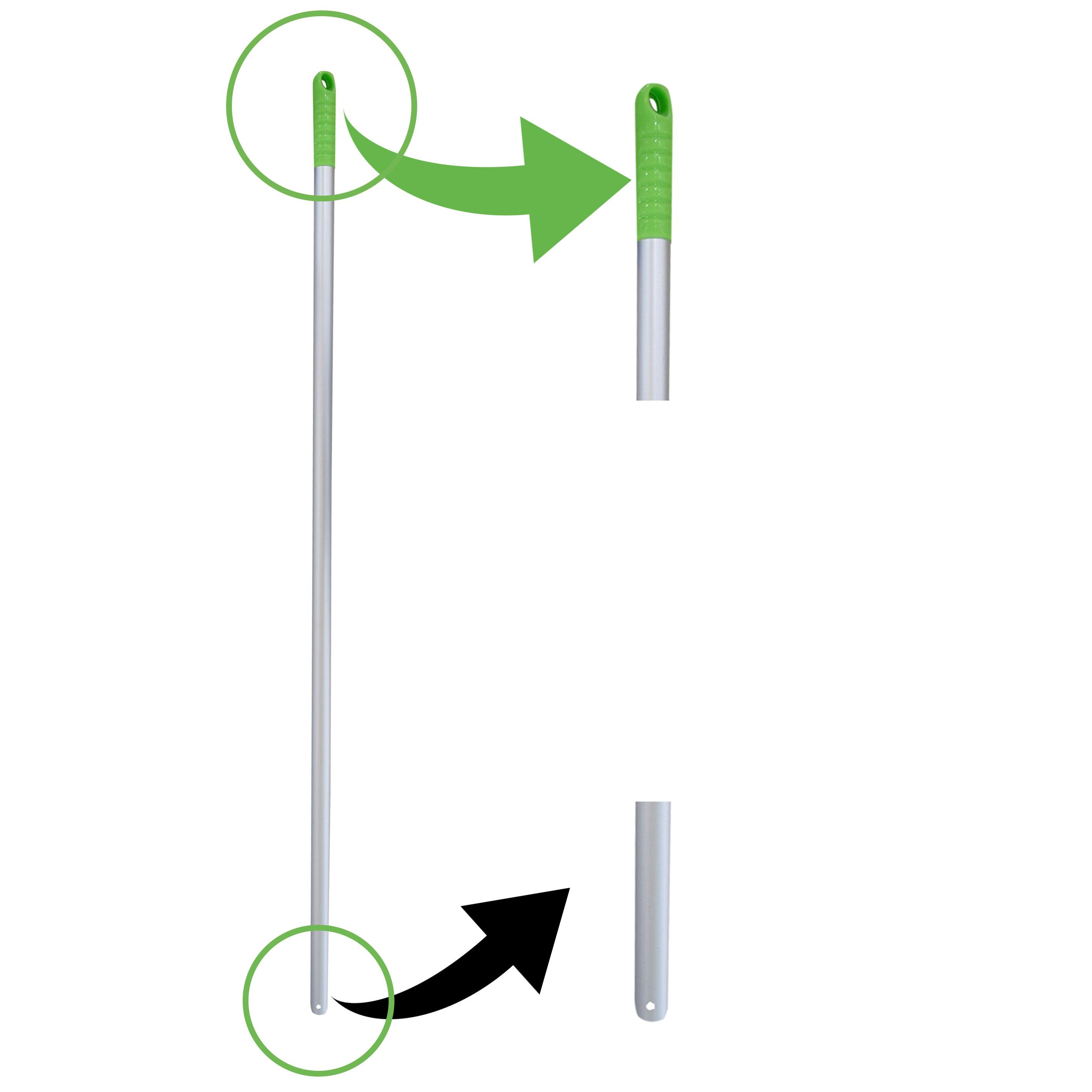 Buy ALUMINUM HANDLE | 150 CM | GREEN from Kaddah Cleaning Equipment in UAE