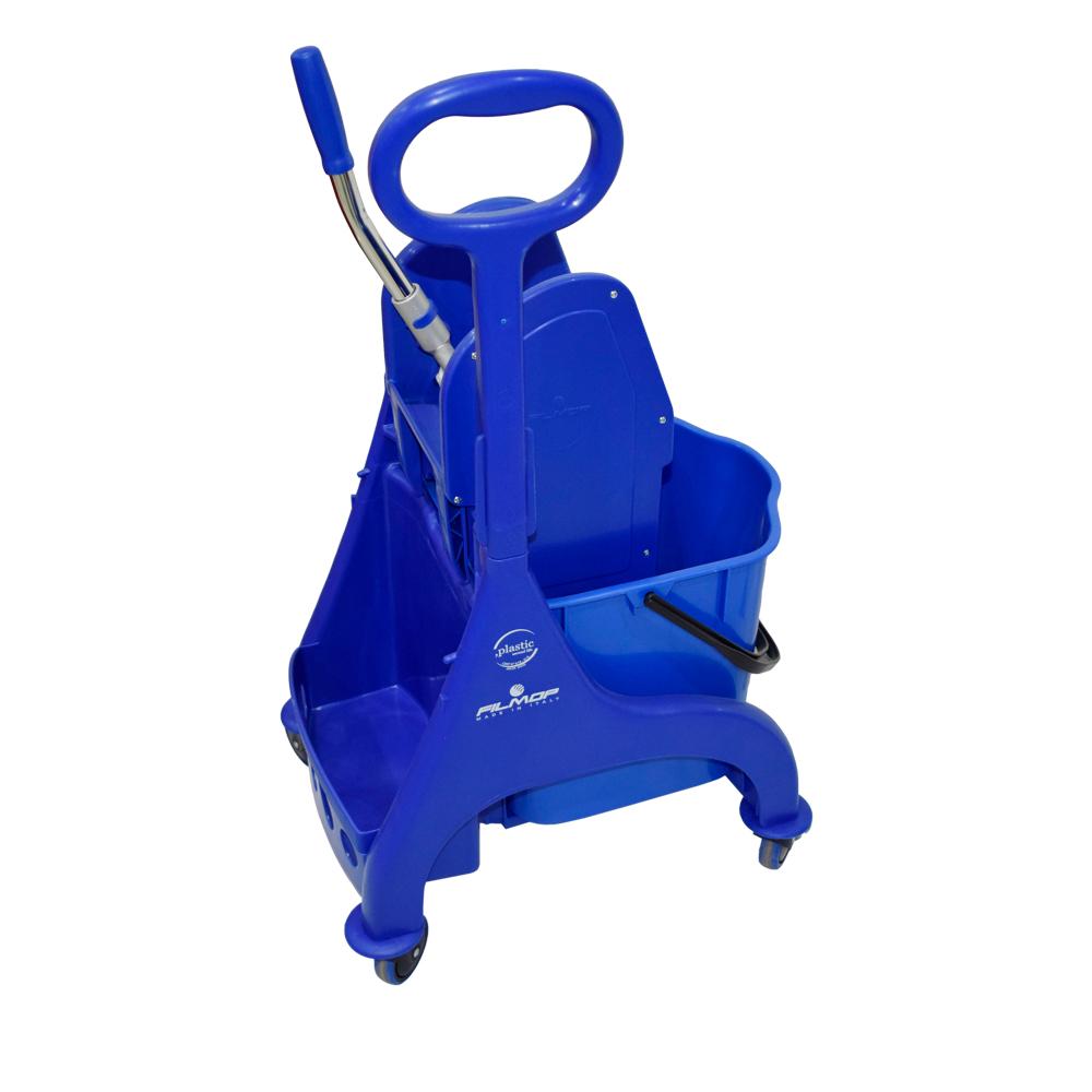Buy BUCKET MOP TROLLEY WITH GRIP |25LTR from Kaddah Cleaning Equipment in UAE