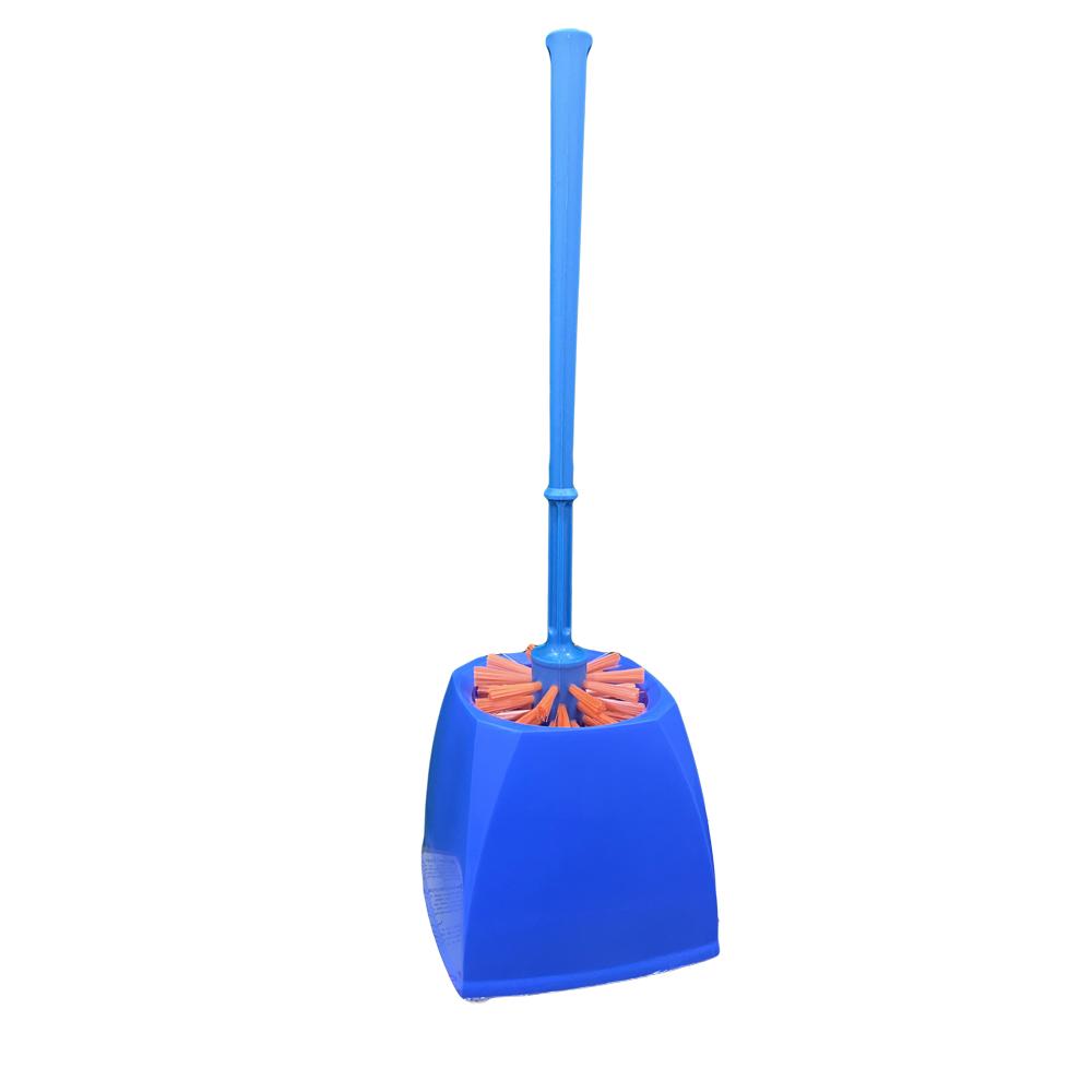 Buy COLORFUL PLASTIC TOILET BRUSH SET from Kaddah Cleaning Equipment in UAE