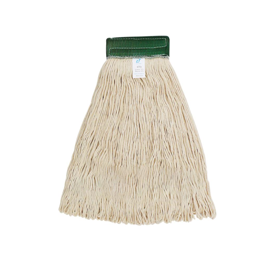 Buy COTTON MOP HEAD | GREEN from Kaddah Cleaning Equipment in UAE