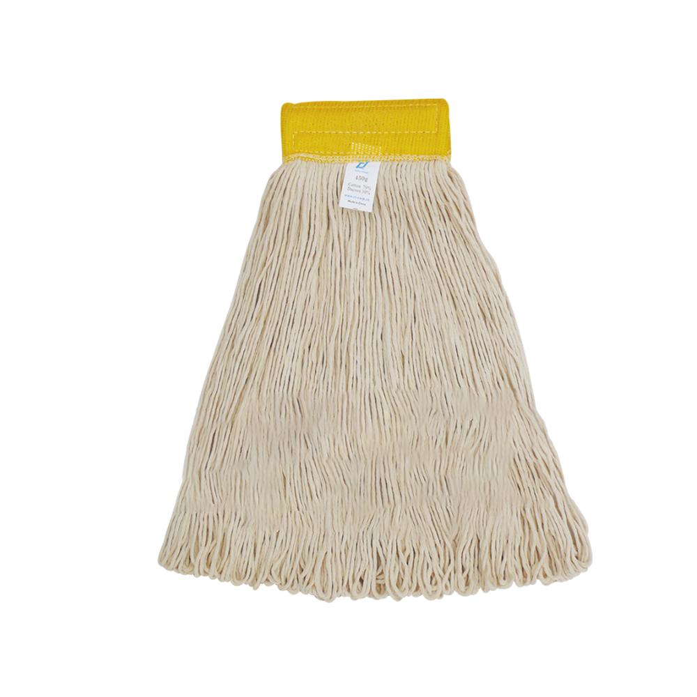 Buy COTTON MOP HEAD | YELLOW from Kaddah Cleaning Equipment in UAE