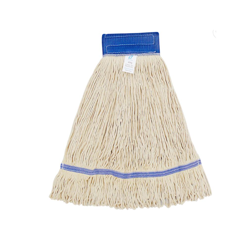 Buy COTTON MOP KENTUCKY | BLUE from Kaddah Cleaning Equipment in UAE